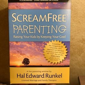 Screamfree Parenting 4 DVD Set; parent seminar by Hal Edward Runkel